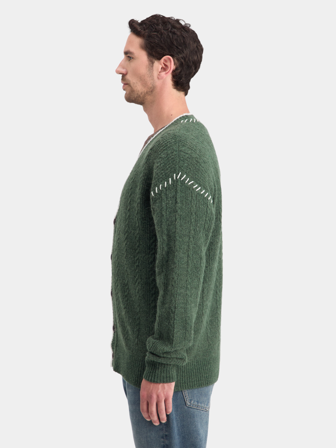 Drop shoulder cardigan - Scotch & Soda NZ