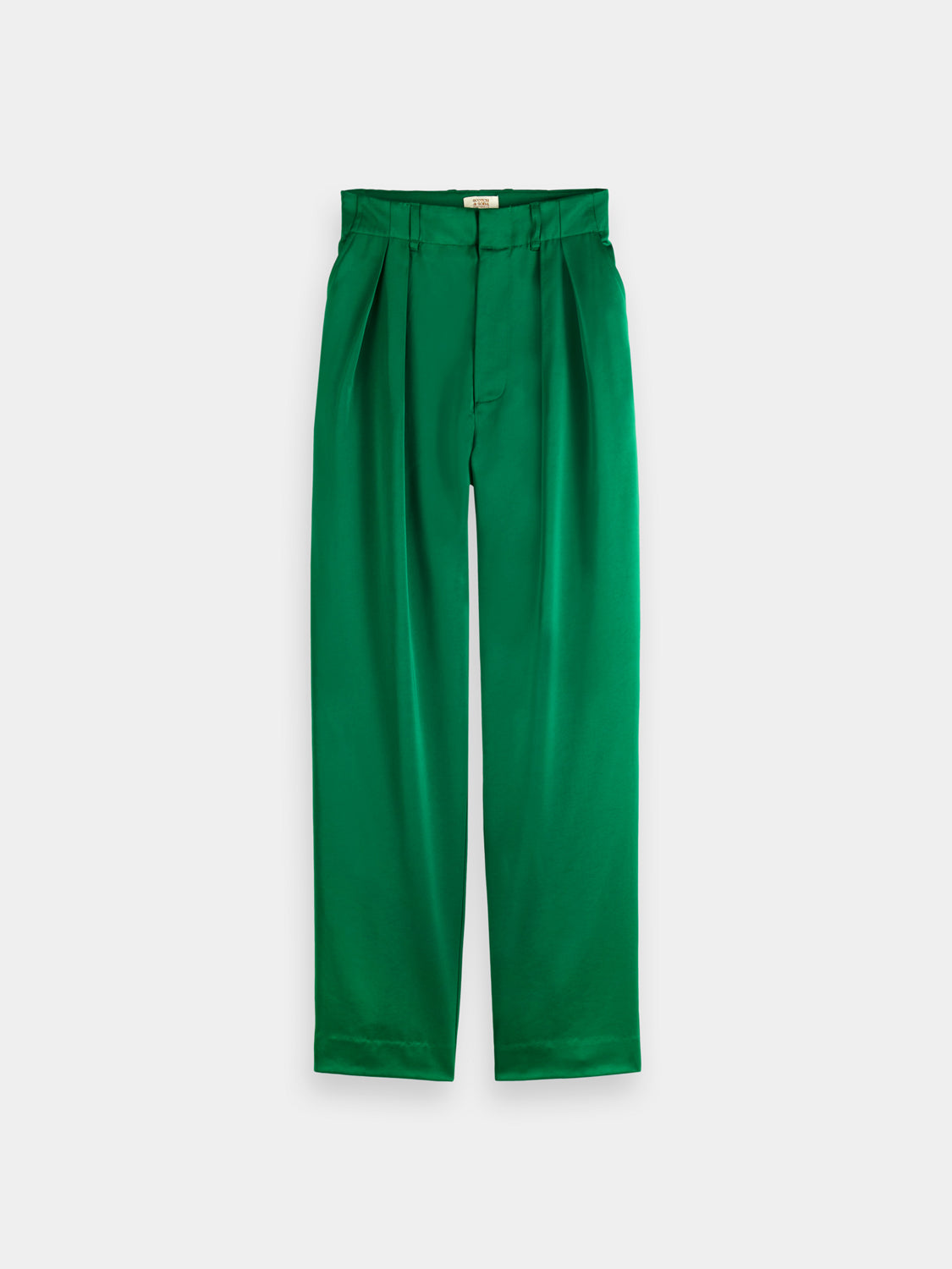 Faye tapered pants by Scotch & Soda, featuring a relaxed fit and stylish design, shown in a natural standing pose.