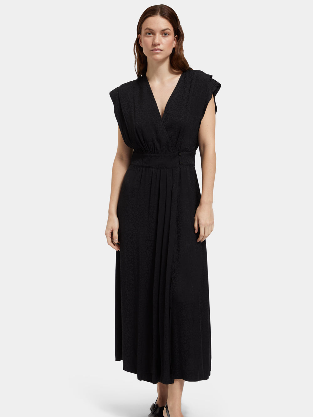 V-Neck wrap dress