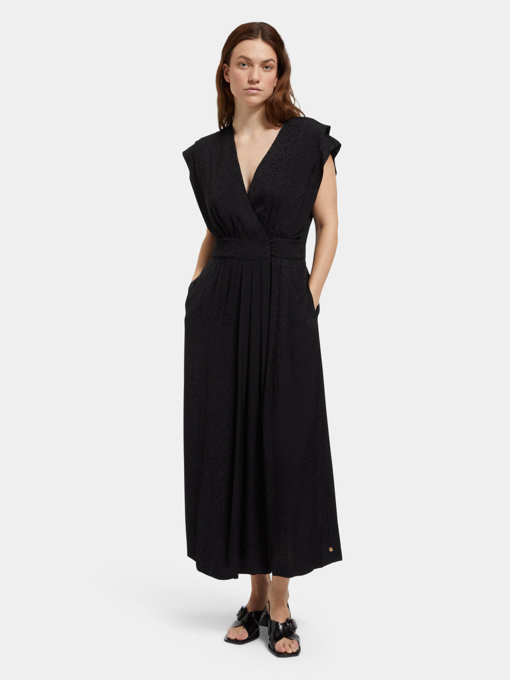 V-Neck wrap dress