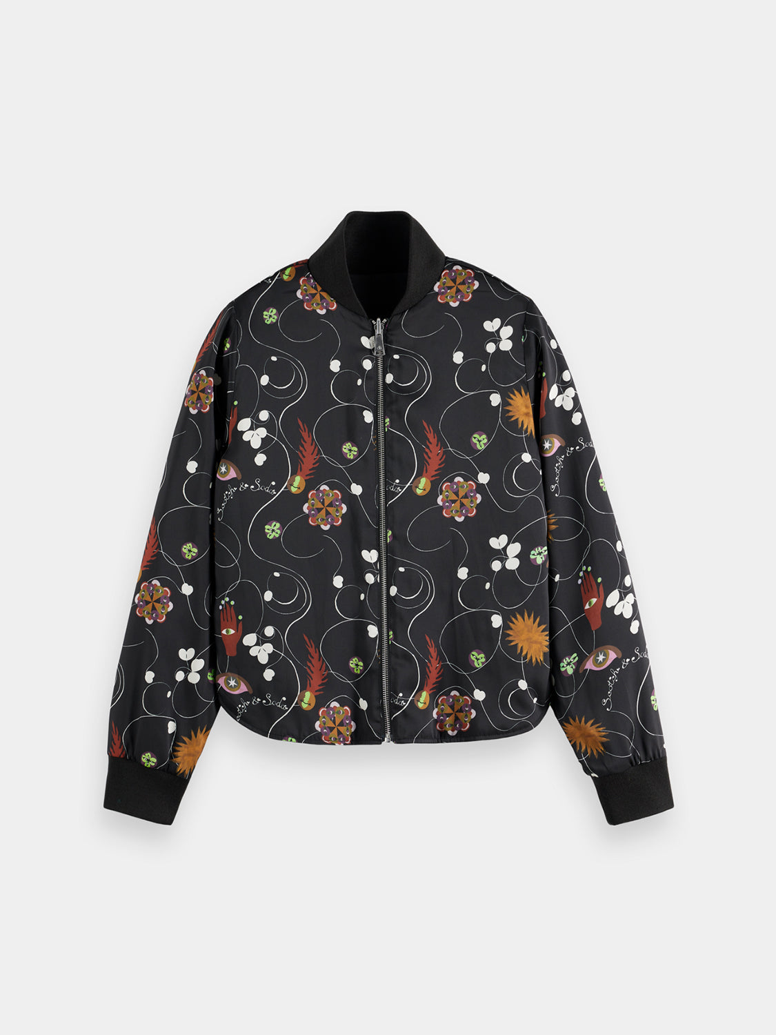 Reversible bomber jacket - Scotch & Soda NZ