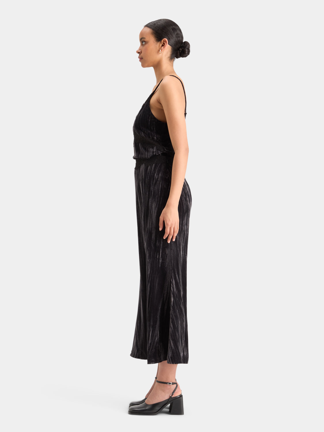 Velvet midi skirt - Scotch & Soda NZ