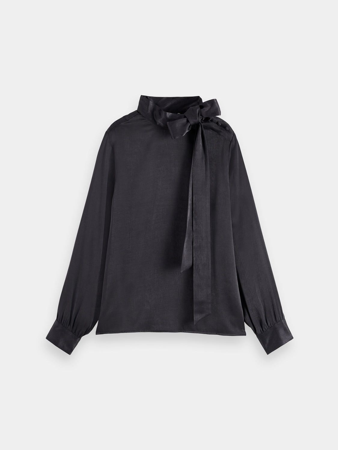 Bow neck top - Scotch & Soda NZ