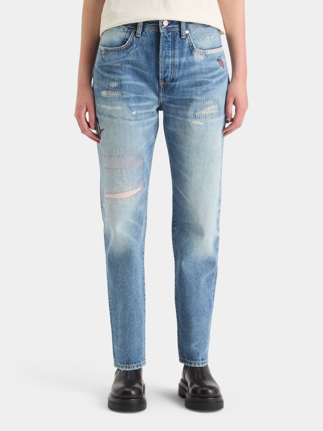 Buzz boyfriend fit jeans - Scotch & Soda NZ