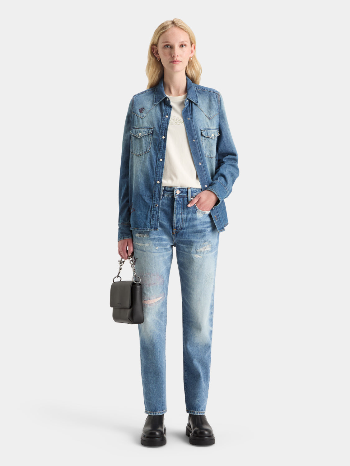Buzz boyfriend fit jeans - Scotch & Soda NZ