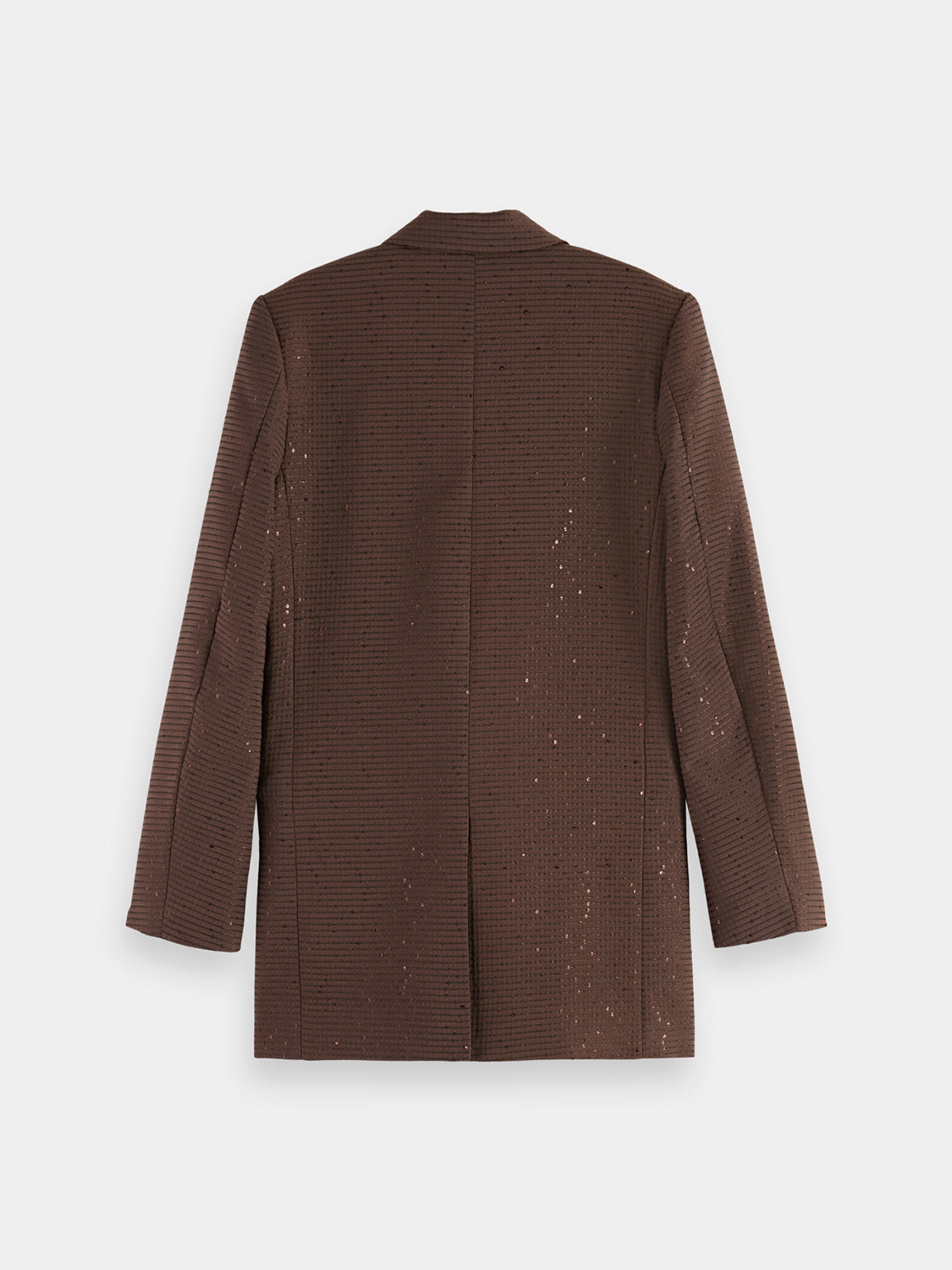 Sequin single-breasted blazer - Scotch & Soda NZ