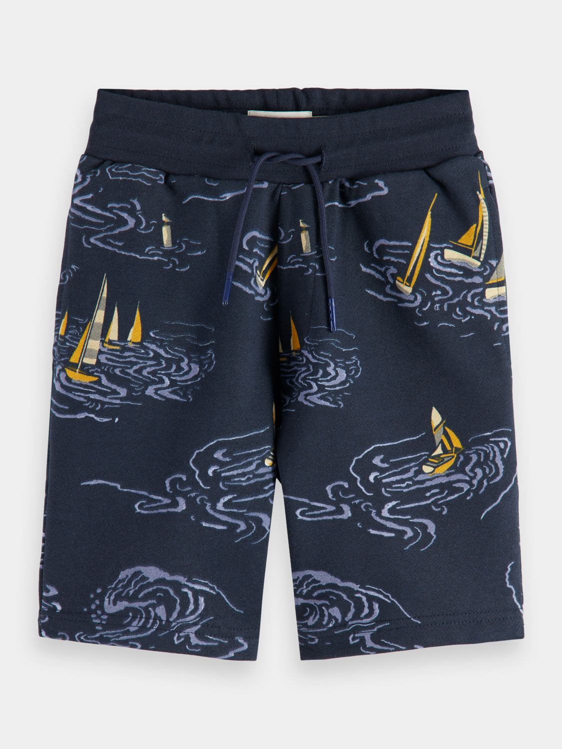 Kids - Mid-length printed sweatshorts