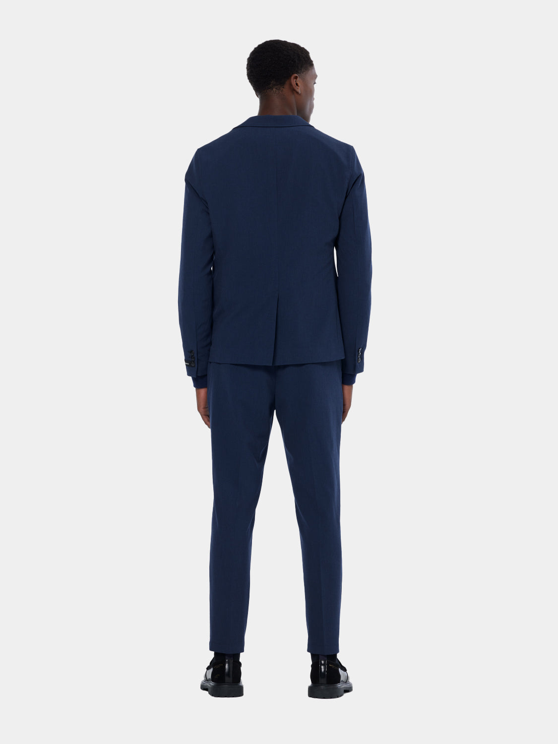 Seersucker checked blazer