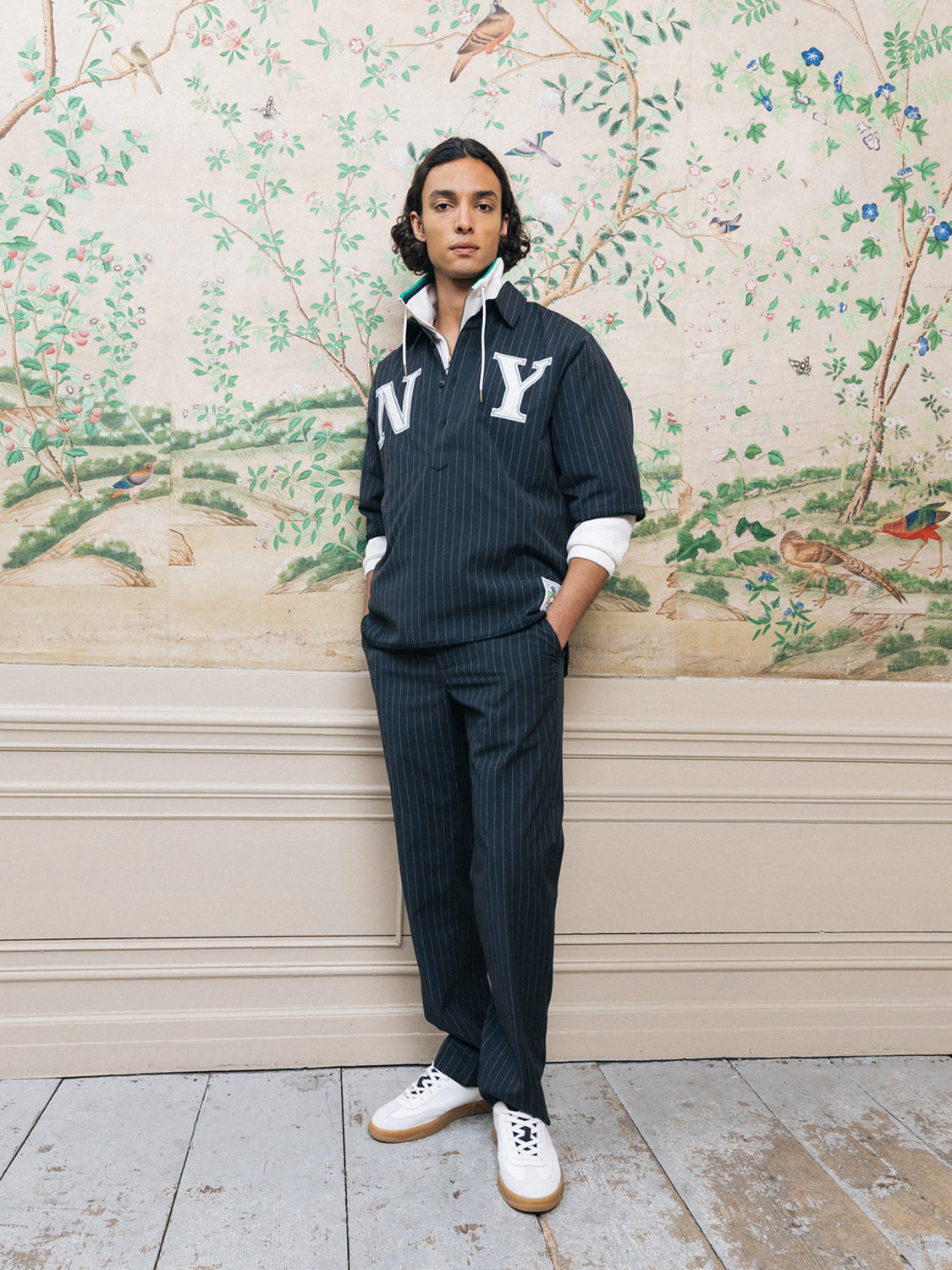 Tailored baseball shirt - Scotch & Soda NZ