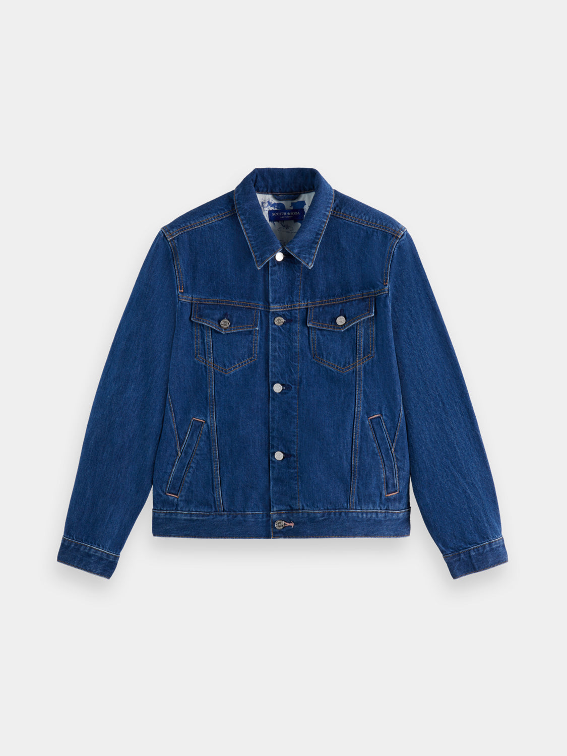 Denim trucker jacket - Scotch & Soda NZ