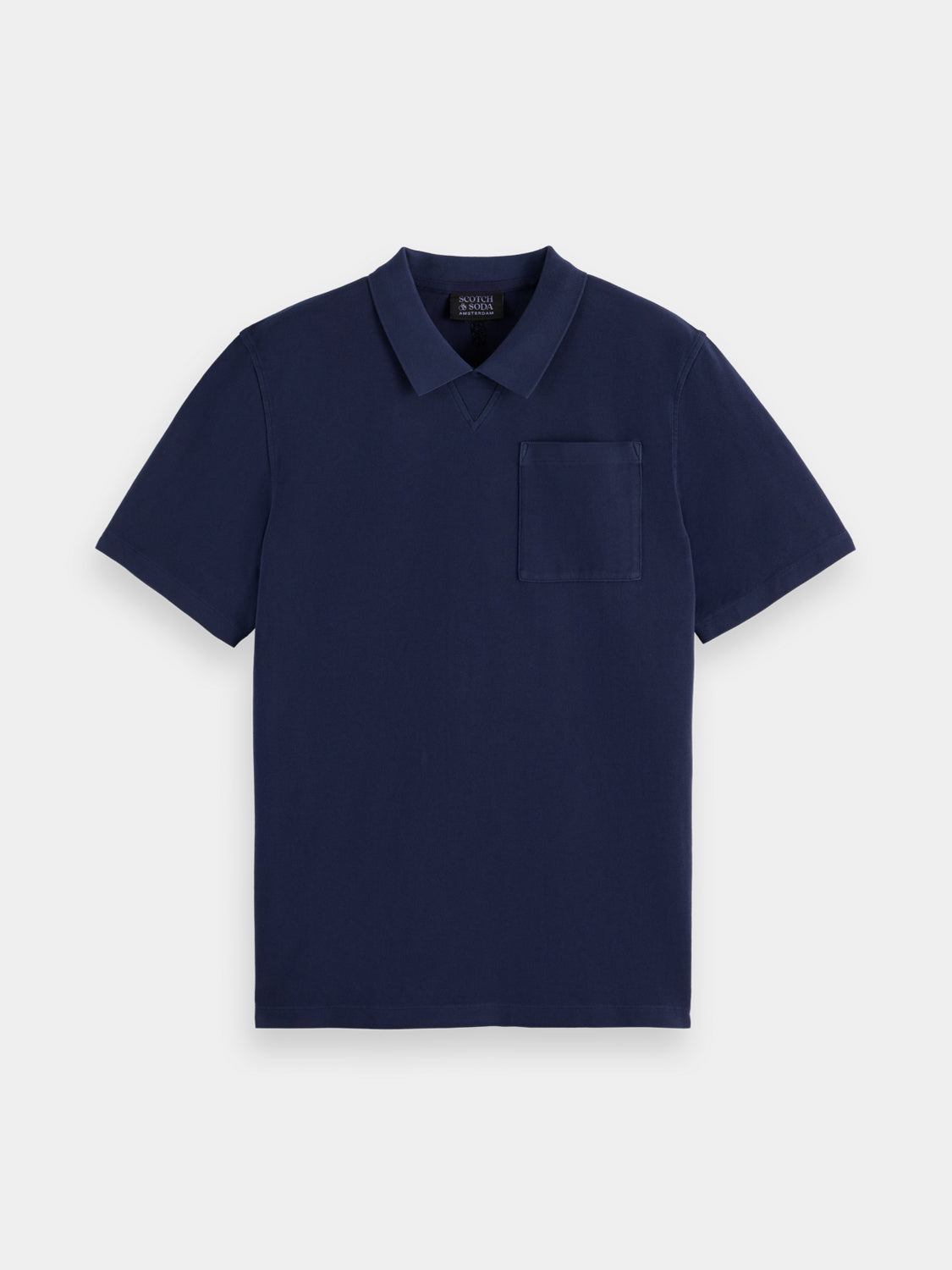 Garment-dyed polo - Scotch & Soda NZ