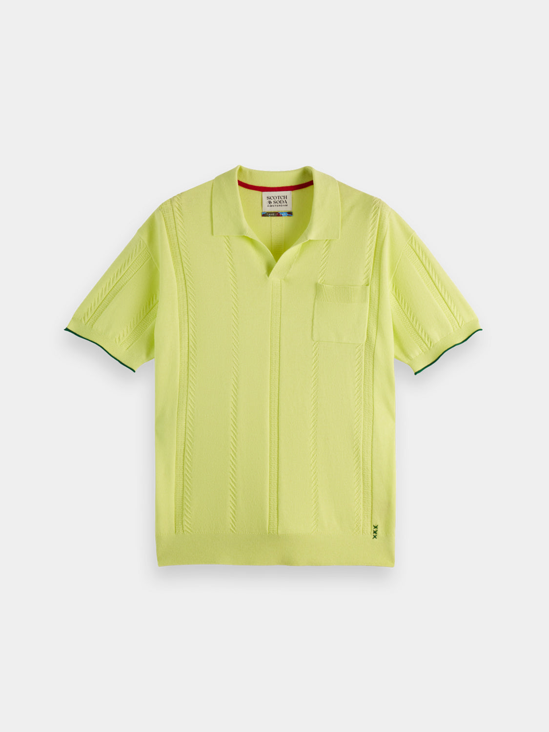Knitted polo - Scotch & Soda NZ