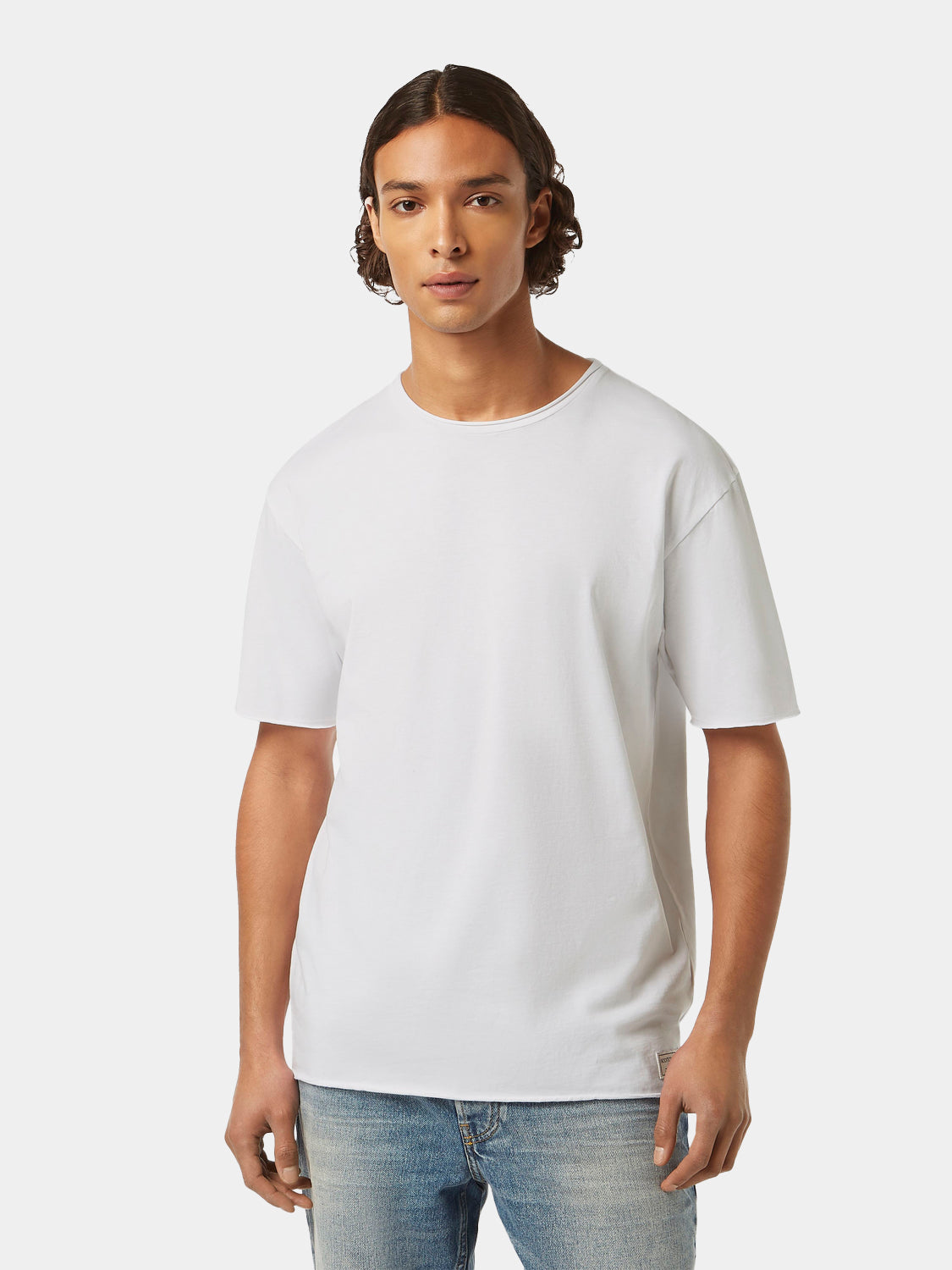 Raw edge t-shirt - Scotch & Soda NZ