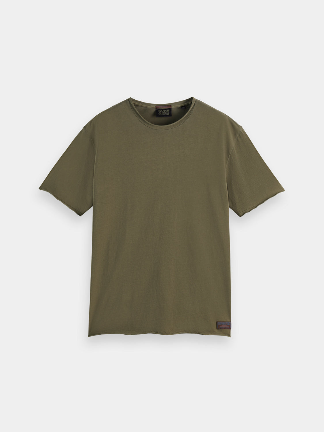 Raw edge t-shirt - Scotch & Soda NZ