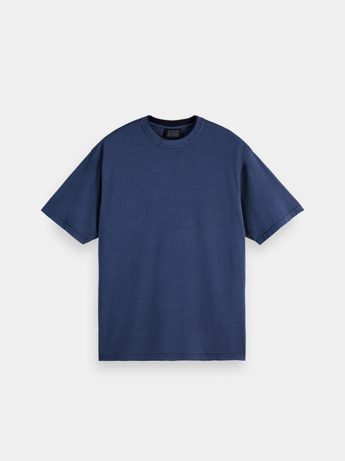 Garment-dyed t-shirt - Scotch & Soda NZ