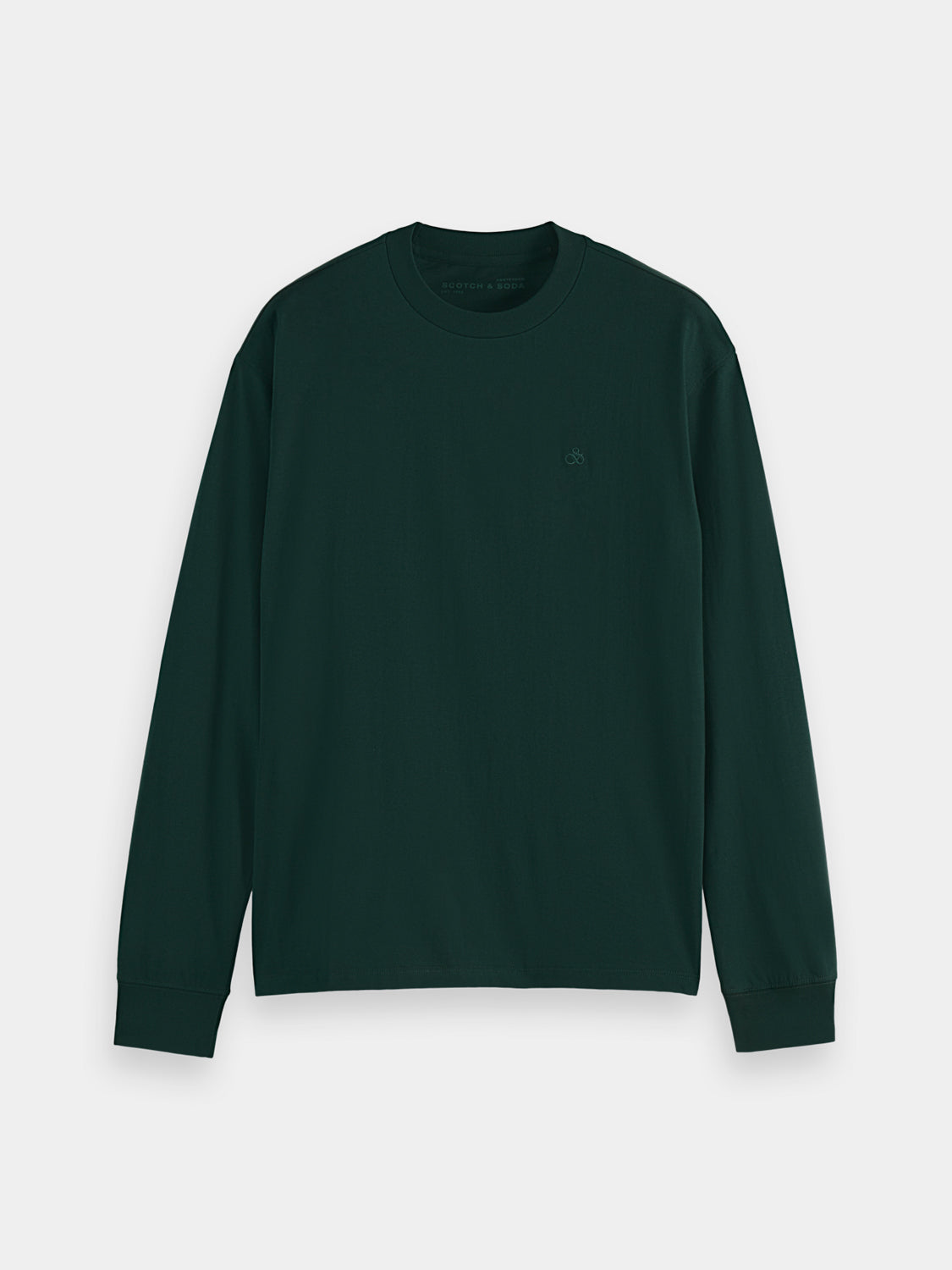 Logo long sleeved t-shirt - Scotch & Soda NZ
