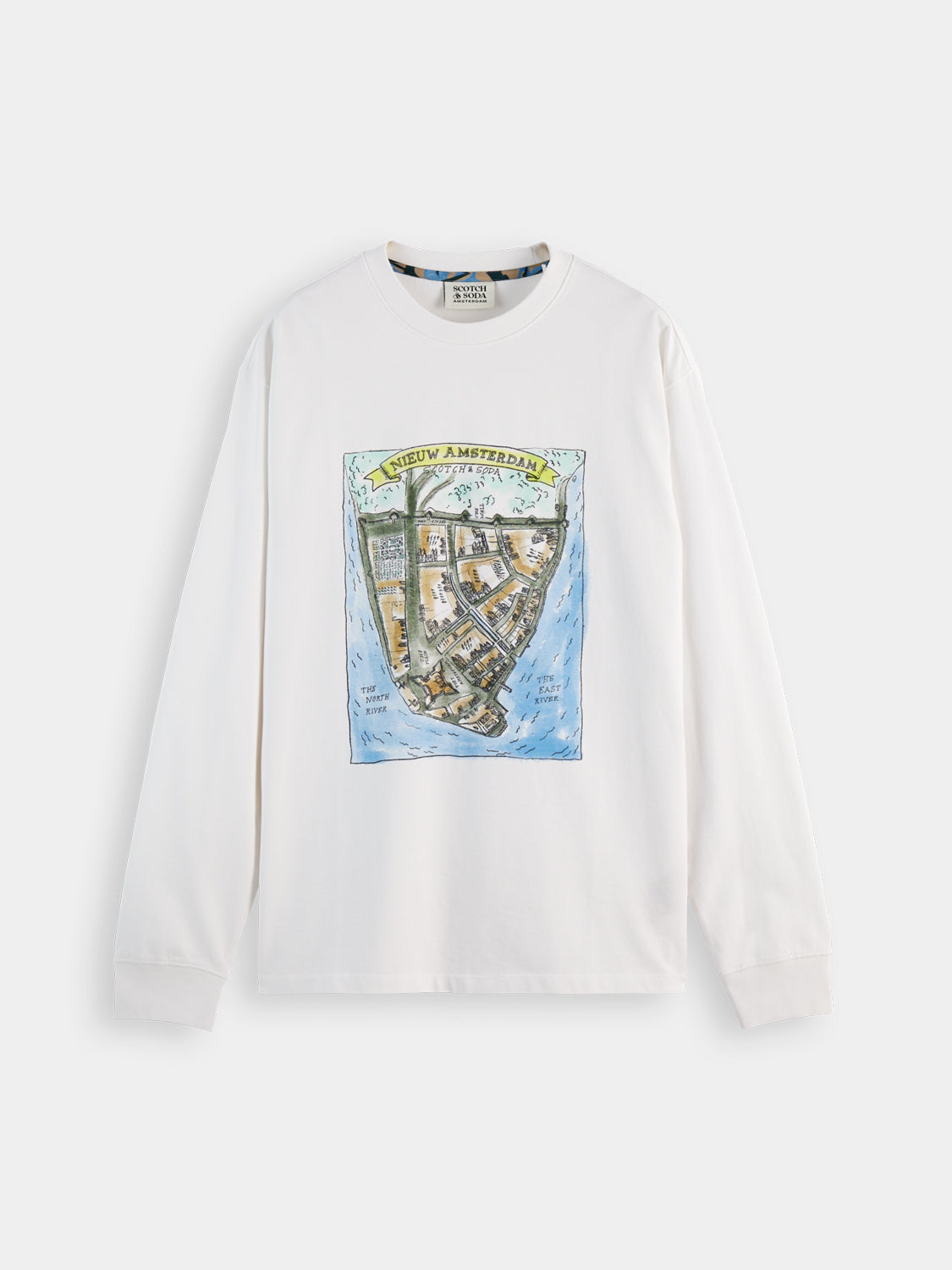 Artwork t-shirt - Scotch & Soda NZ
