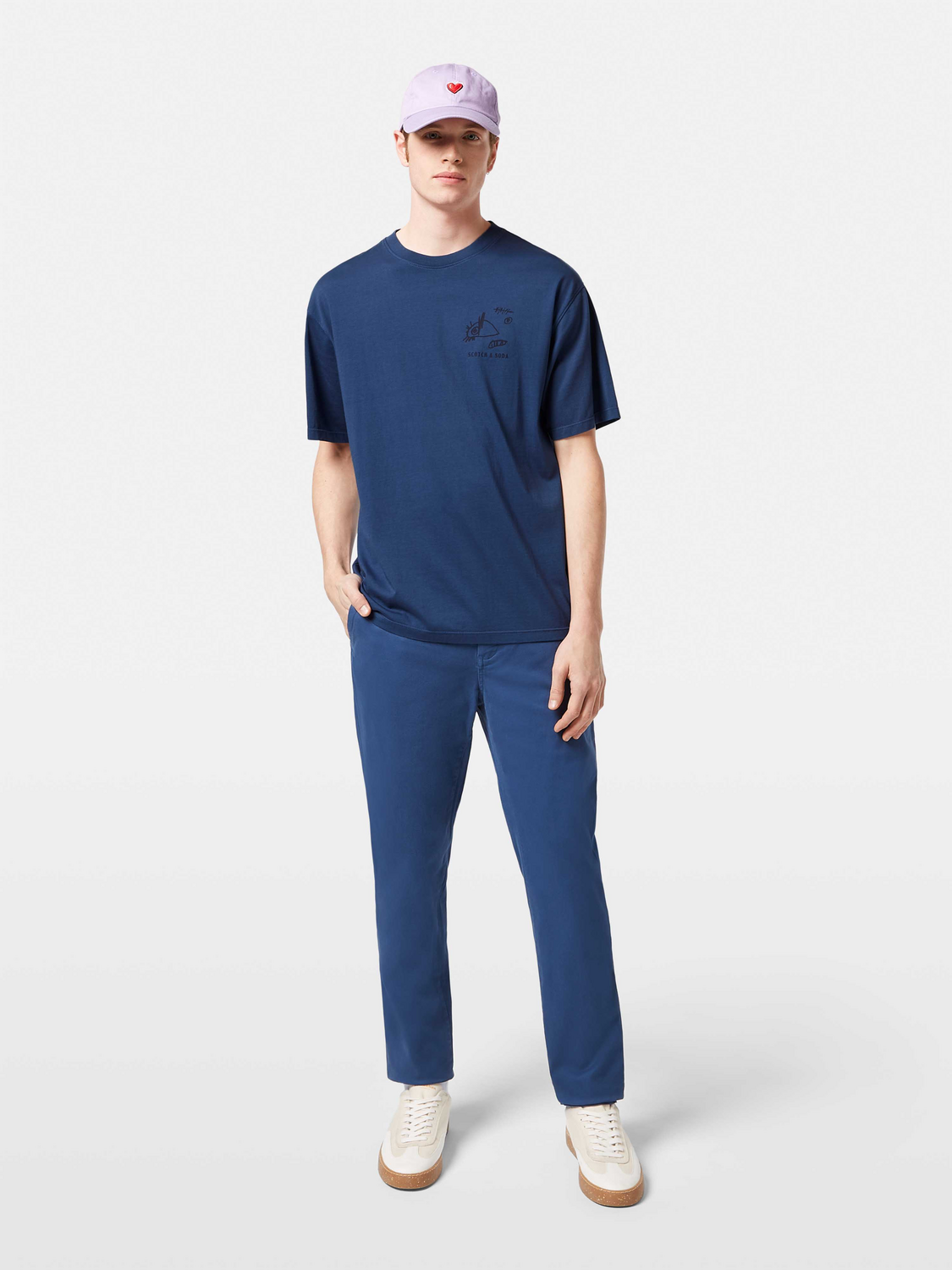Stuart slim fit chinos - Scotch & Soda NZ