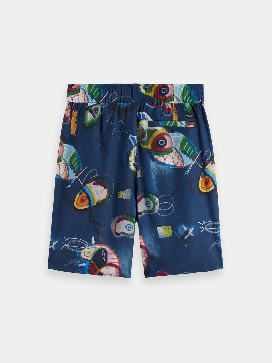Fave printed shorts by Scotch & Soda with vibrant pattern, casual fit, and lightweight fabric for summer wear.
