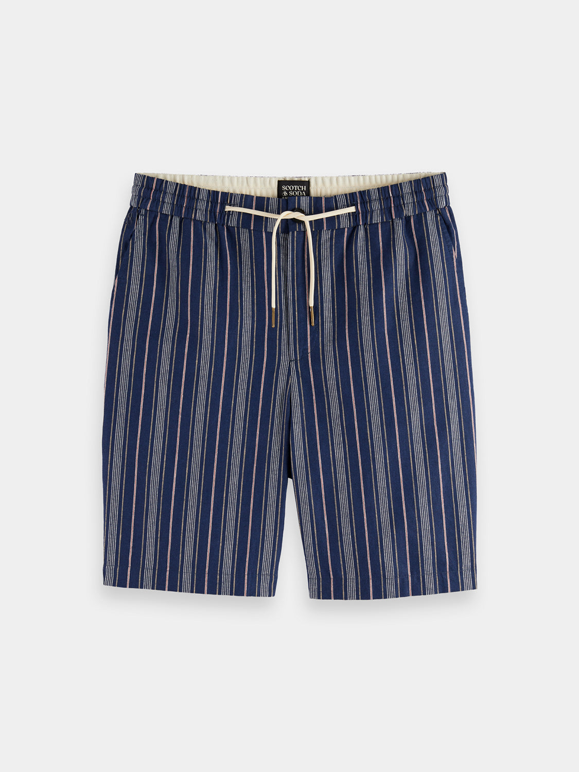 Fave printed shorts by Scotch & Soda featuring colorful, vibrant patterns and a relaxed fit for casual summer wear.