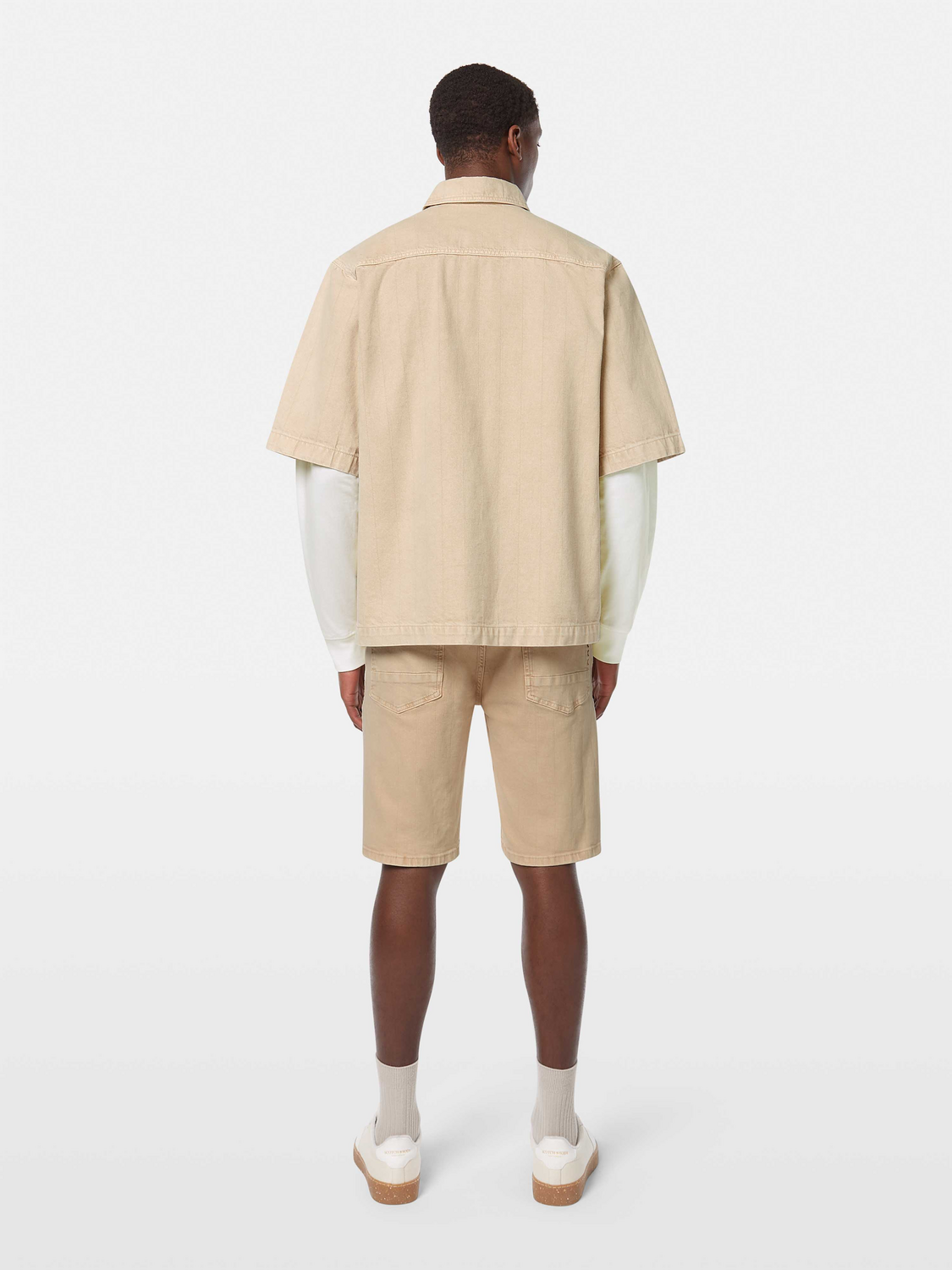 Washed denim shirt - Scotch & Soda NZ