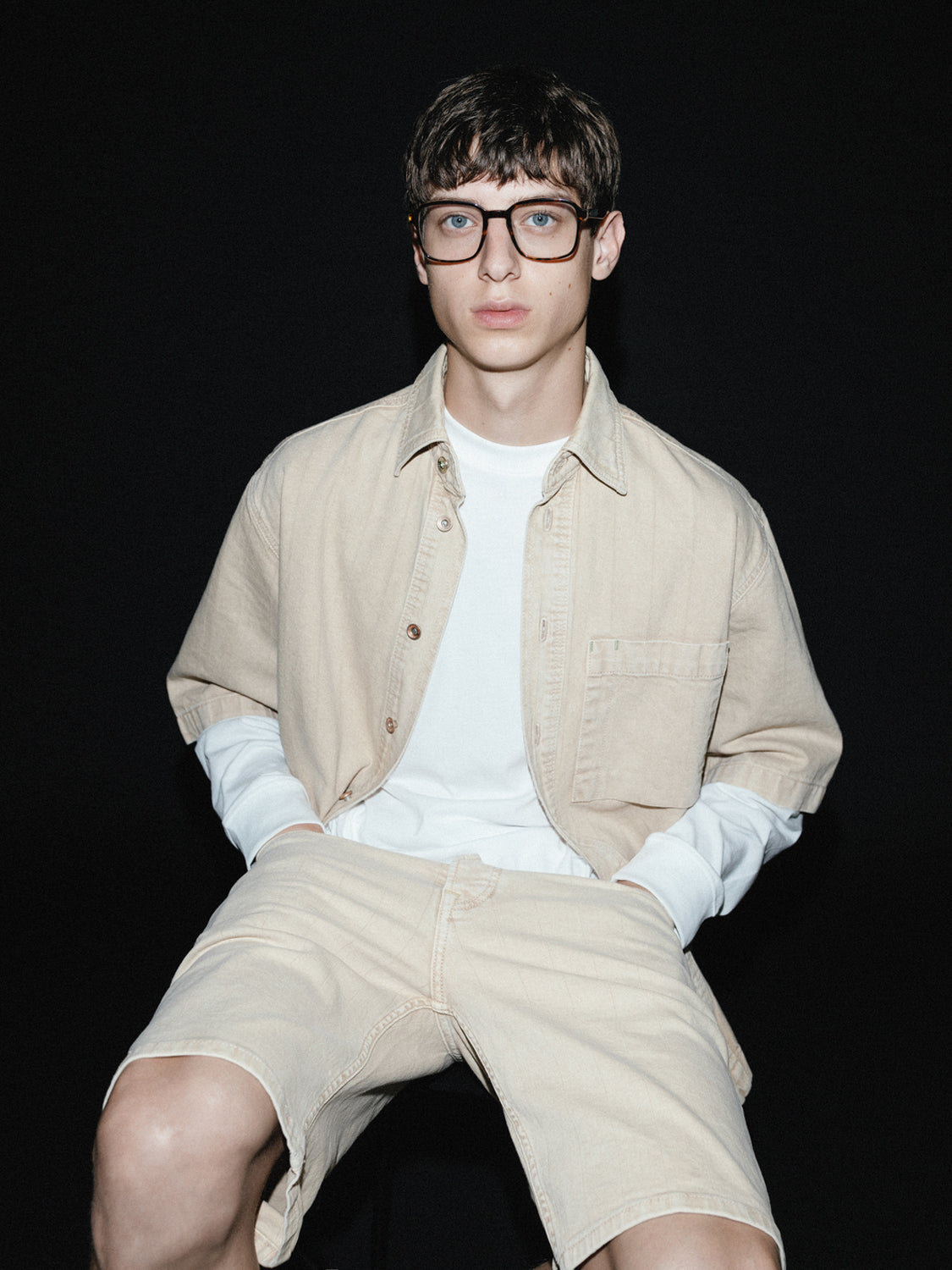 Washed denim shirt - Scotch & Soda NZ