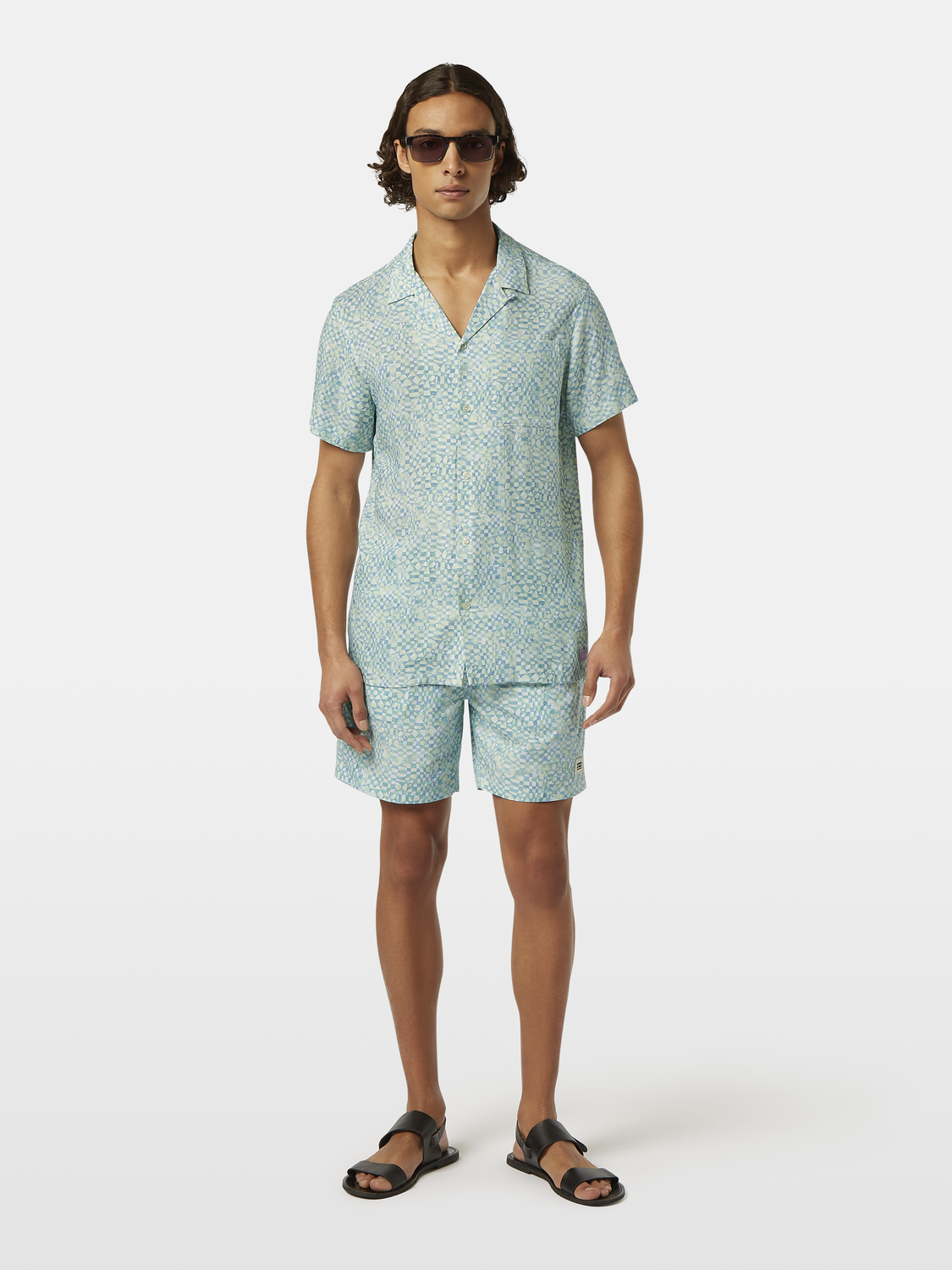 Printed short sleeved shirt - Scotch & Soda NZ