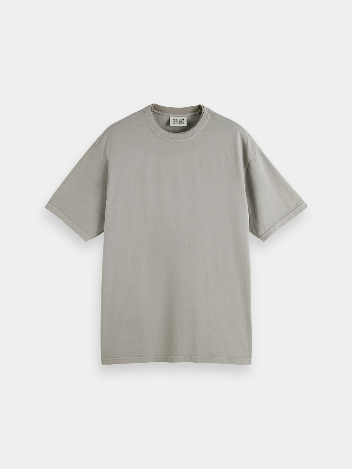 Garment-dyed t-shirt - Scotch & Soda NZ