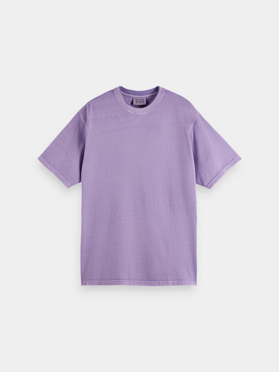 Garment-dyed t-shirt - Scotch & Soda NZ