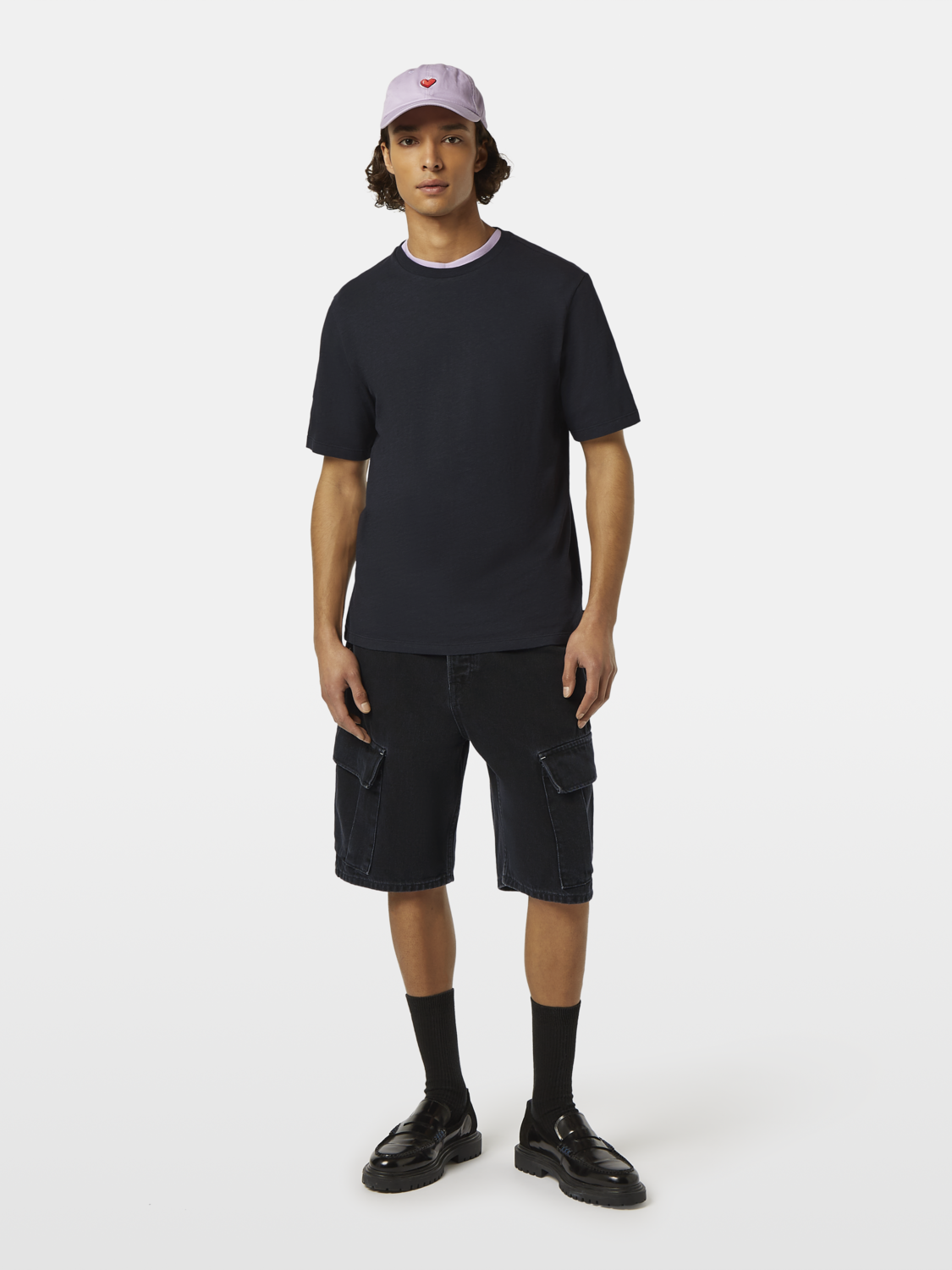 Cotton-linen t-shirt - Scotch & Soda NZ