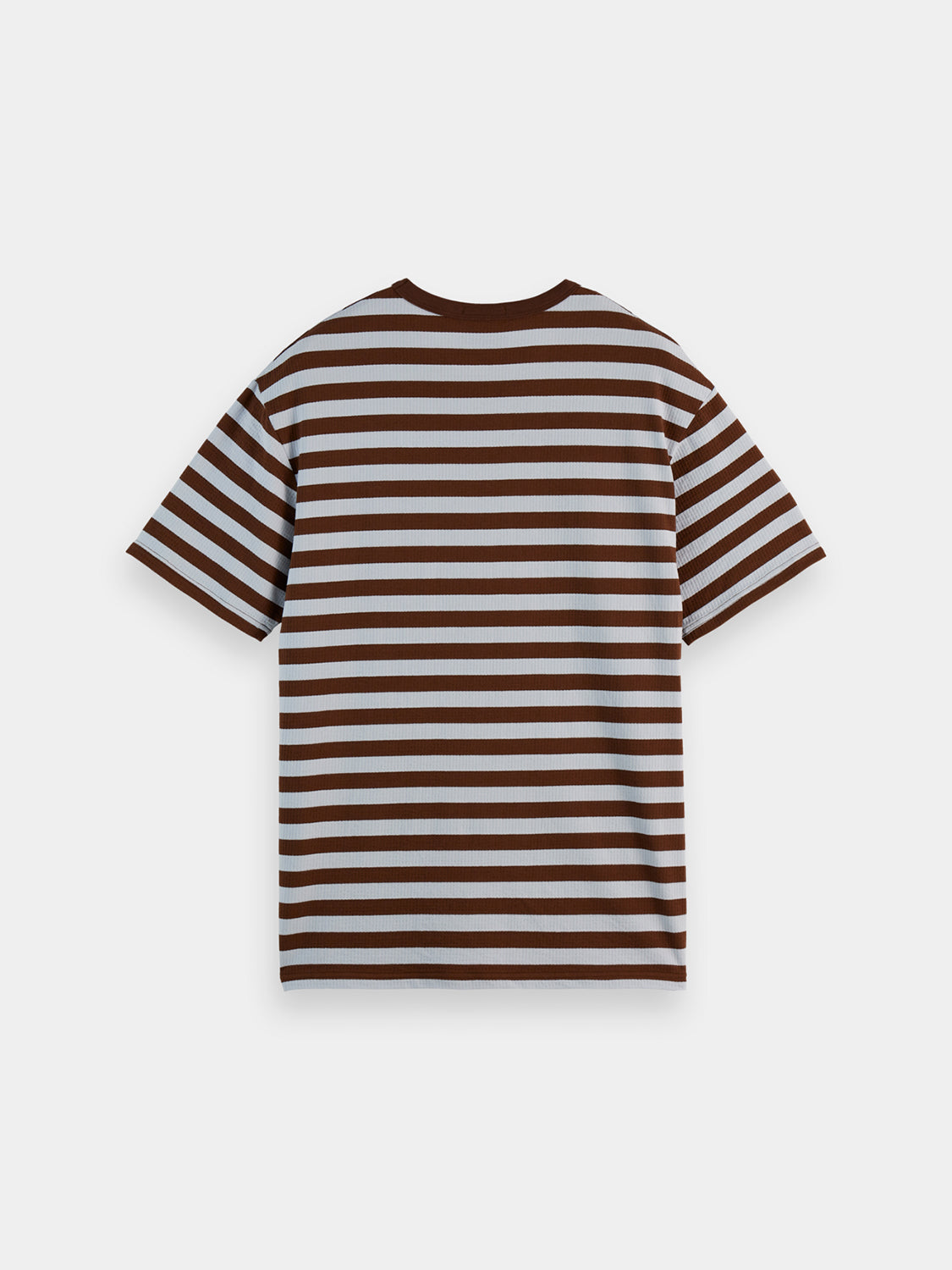 Waffle striped t-shirt - Scotch & Soda NZ