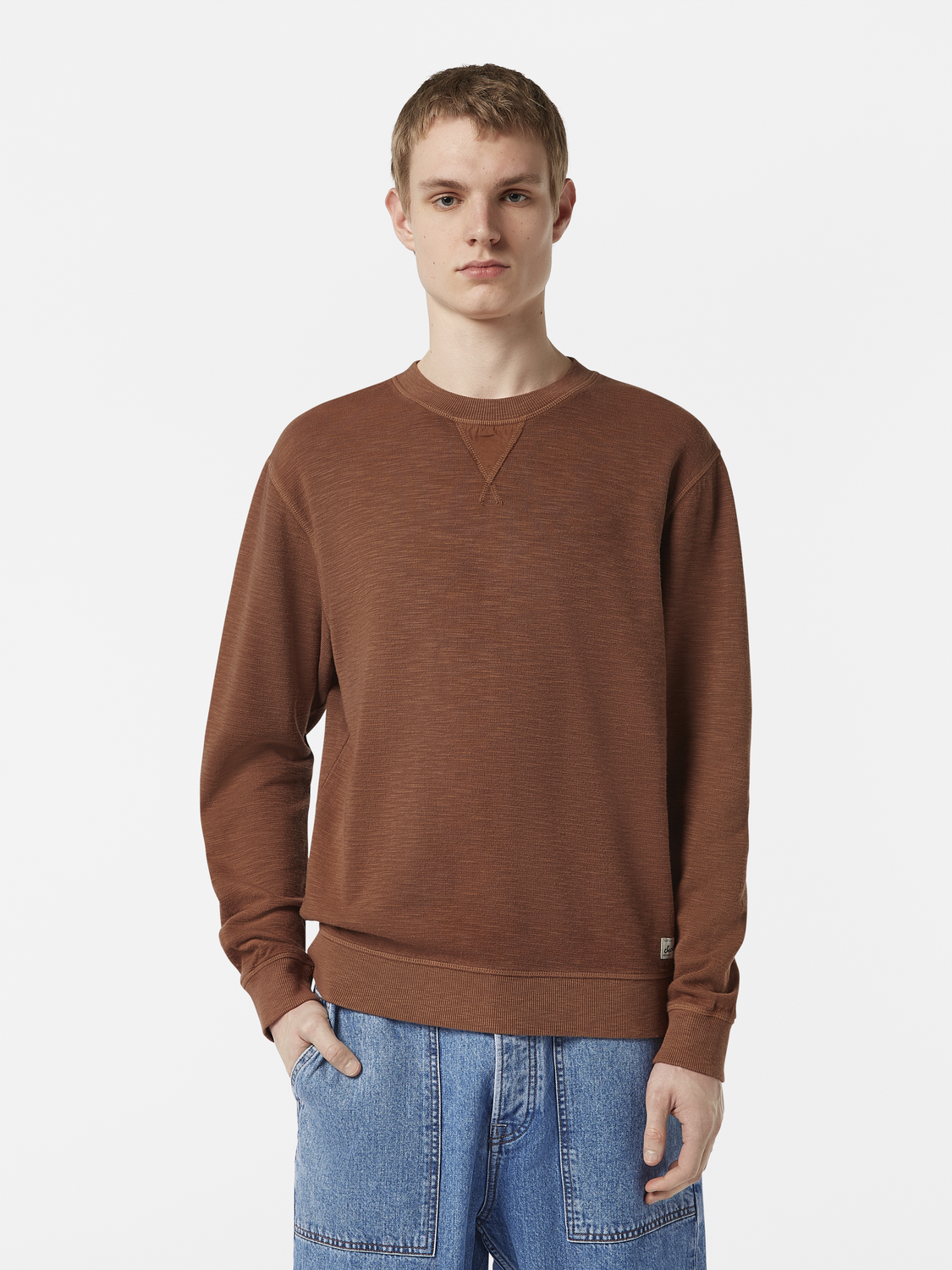 Garment-dyed sweatshirt - Scotch & Soda NZ