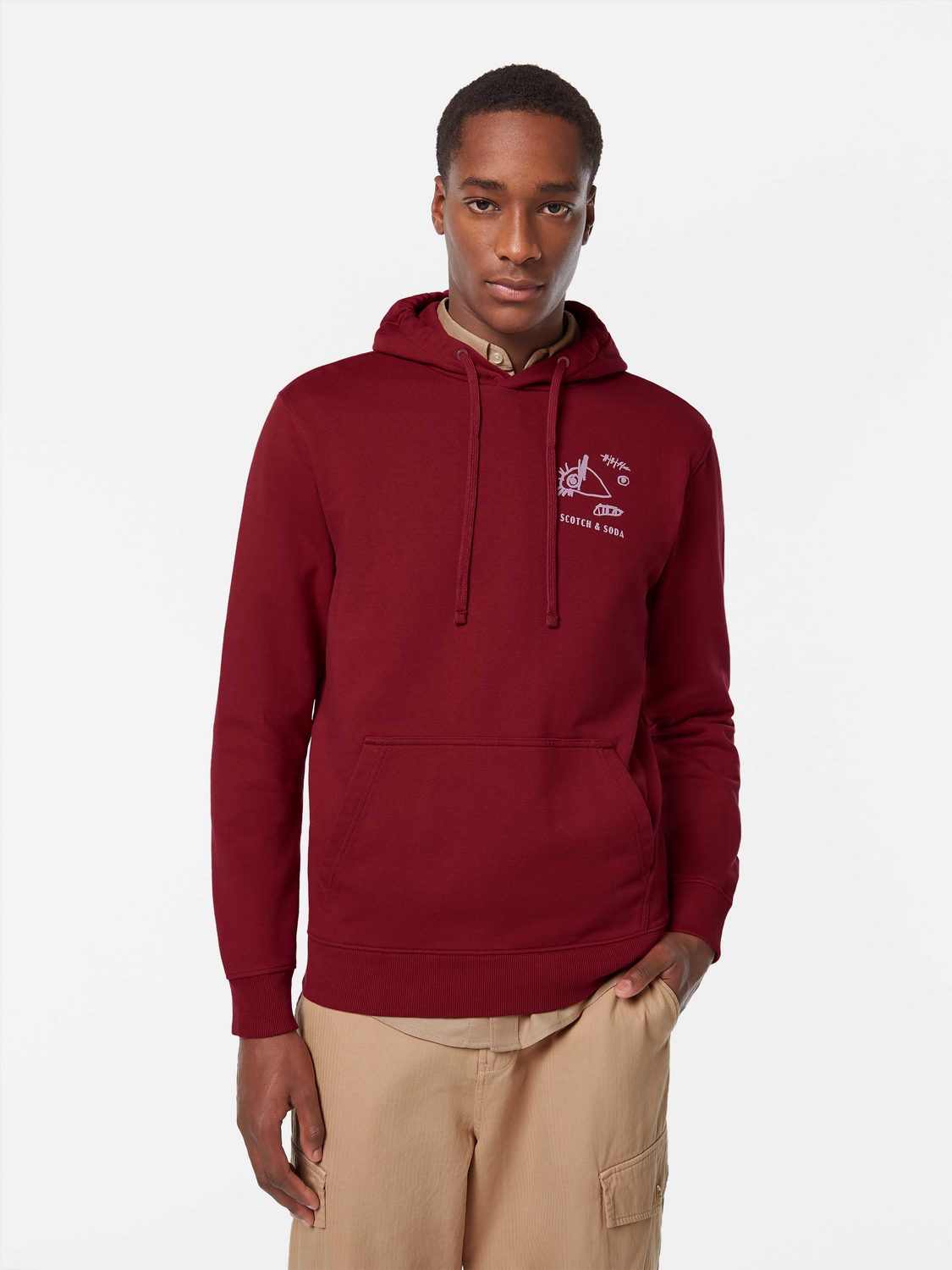 Artwork hoodie - Scotch & Soda NZ
