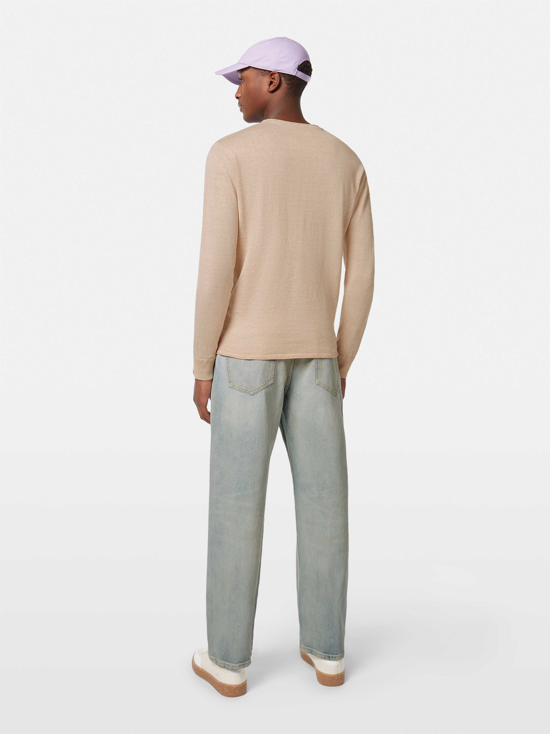 Linen blend pullover - Scotch & Soda NZ