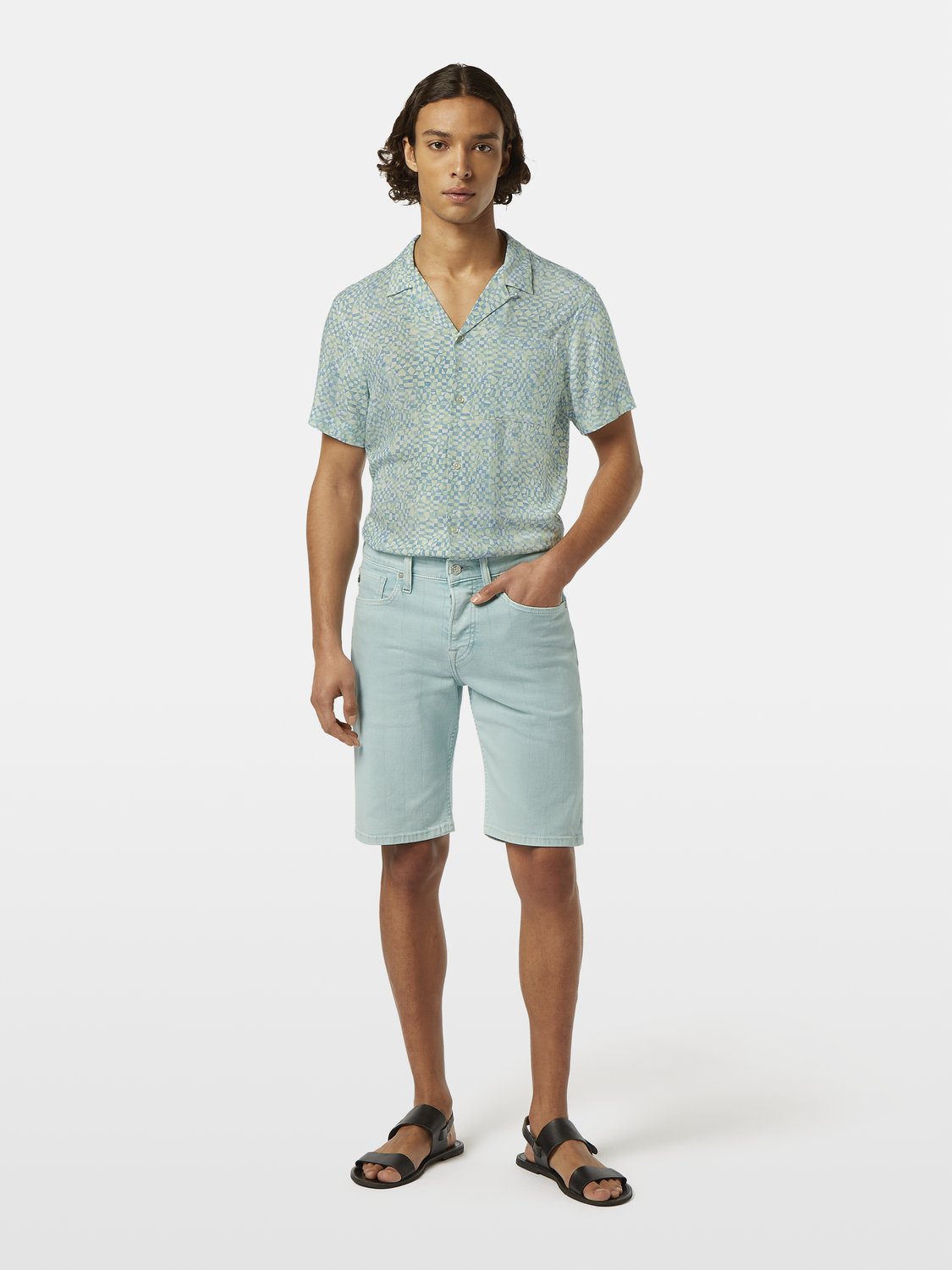 Ralston denim shorts - Scotch & Soda NZ