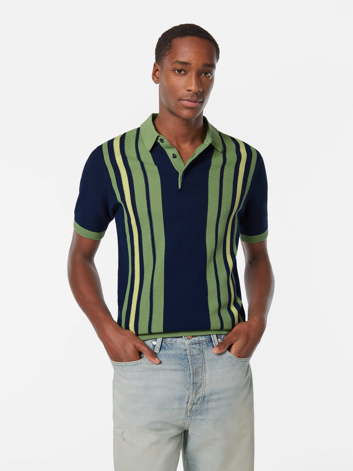 Knitted polo - Scotch & Soda NZ
