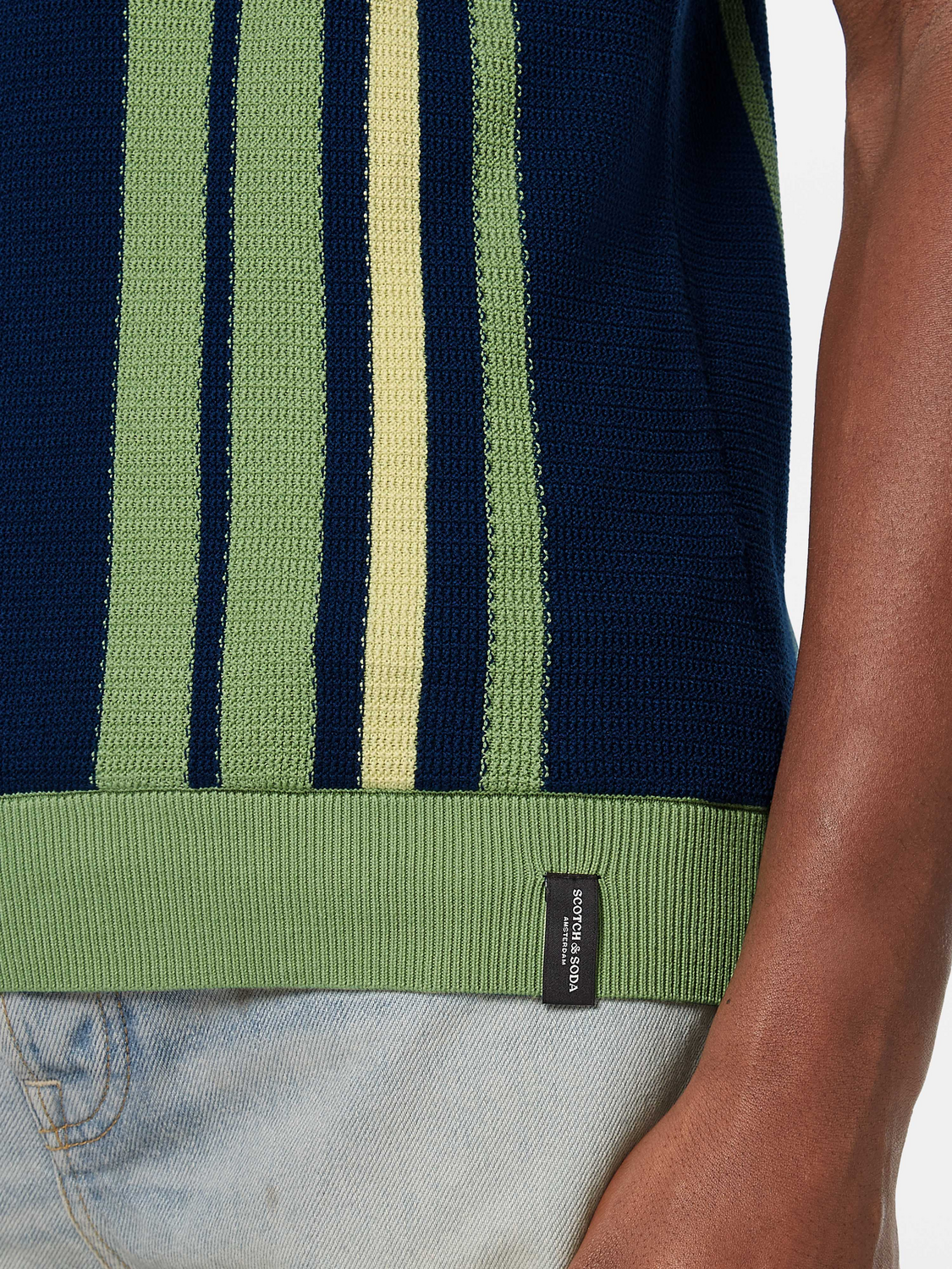 Knitted polo - Scotch & Soda NZ