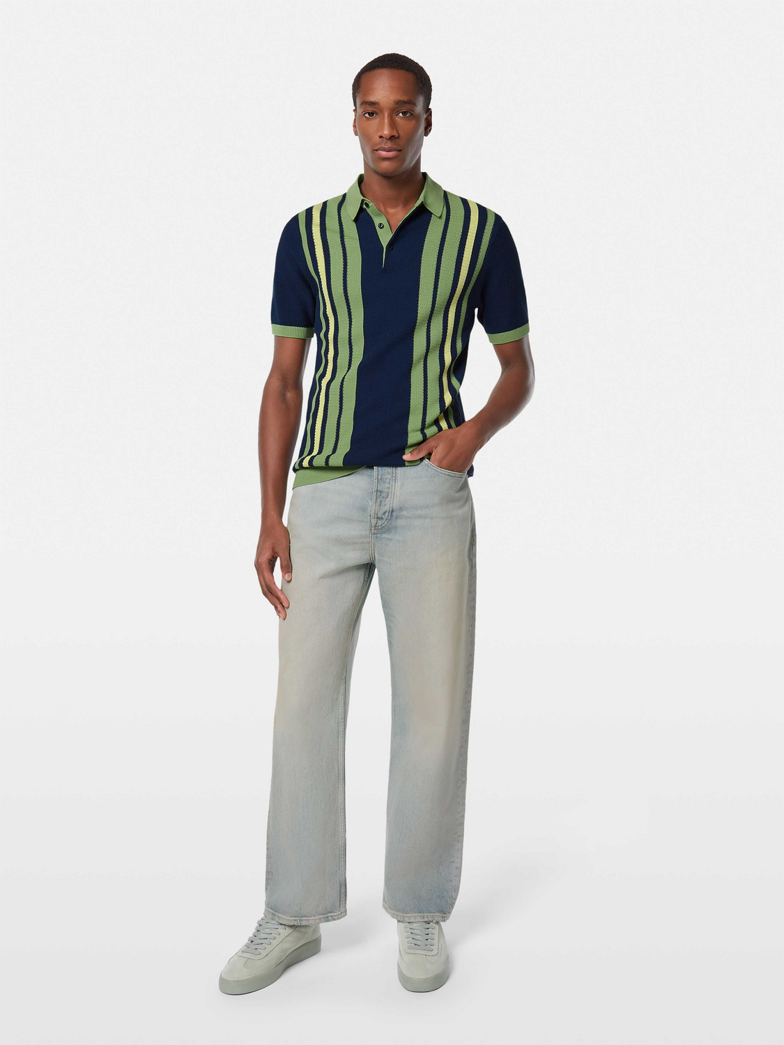 Knitted polo - Scotch & Soda NZ