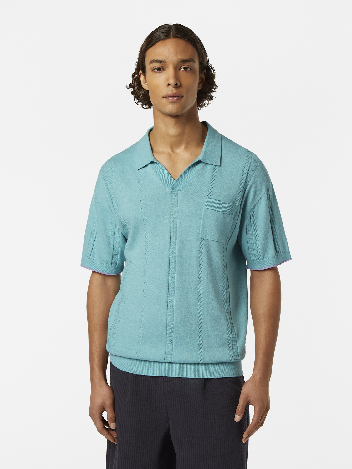 Knitted polo - Scotch & Soda NZ