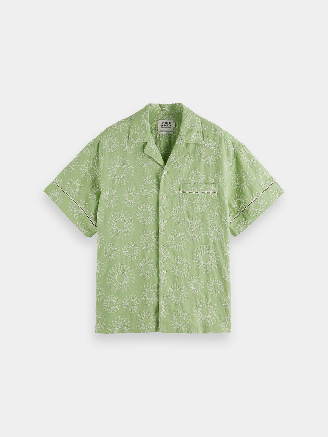 Embroidered shirt - Scotch & Soda NZ