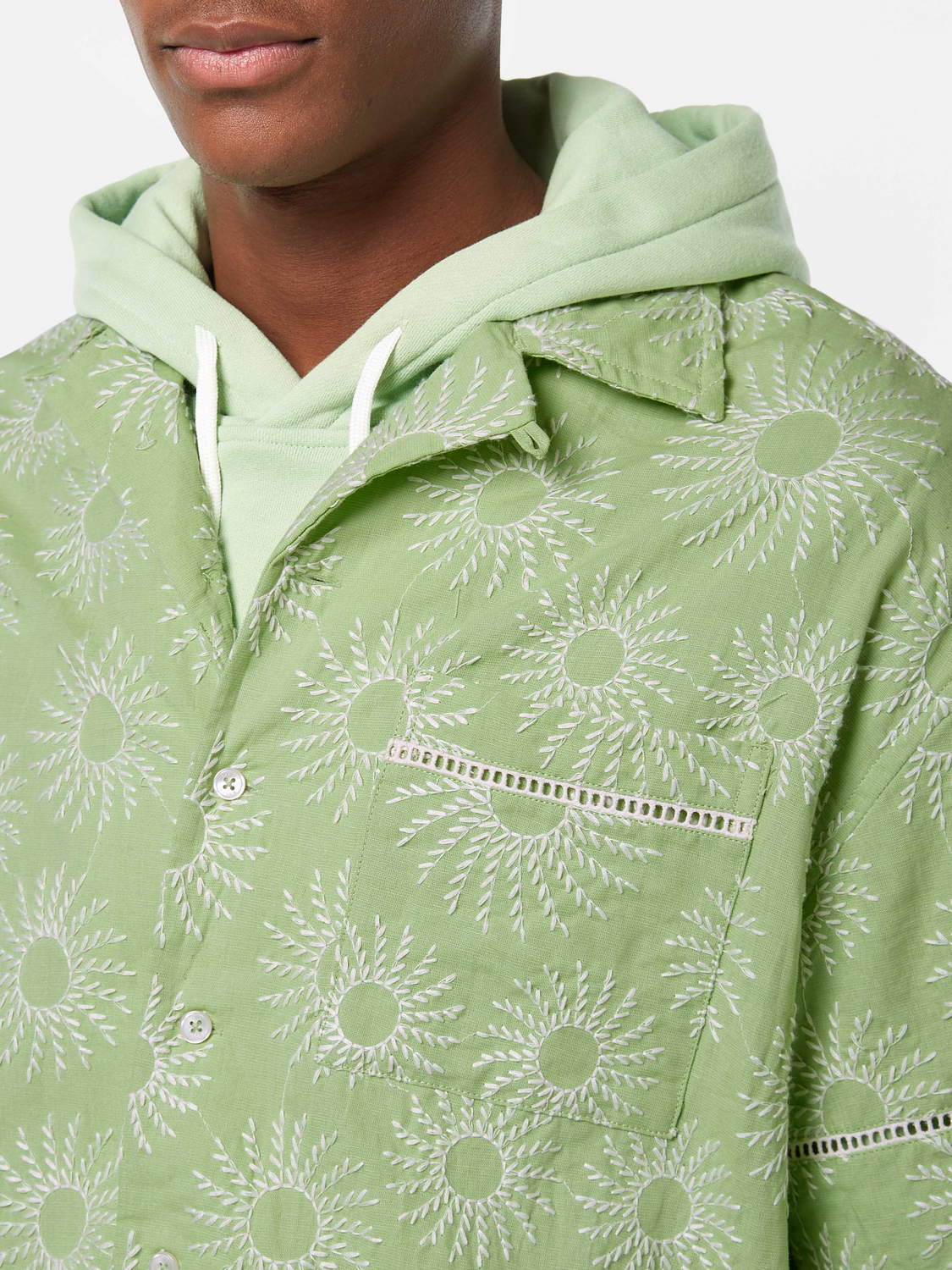 Embroidered shirt - Scotch & Soda NZ