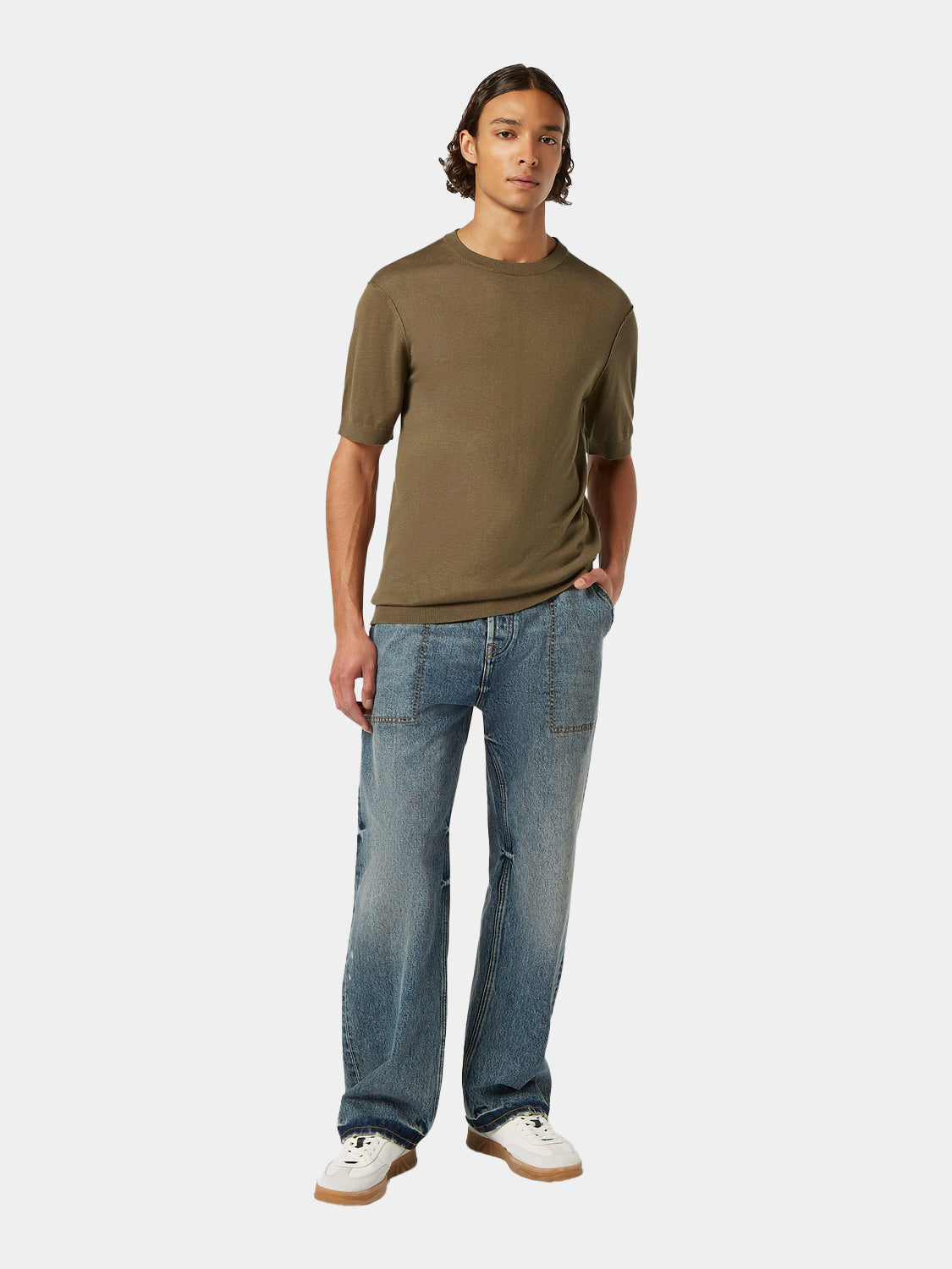 Knitted t-shirt