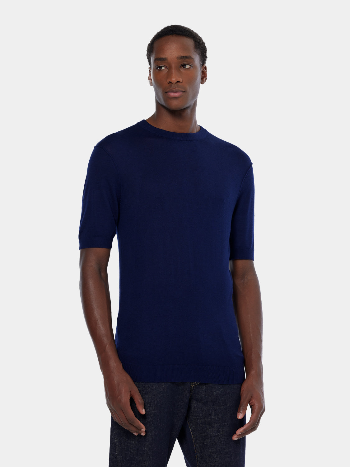 Knitted t-shirt - Scotch & Soda NZ