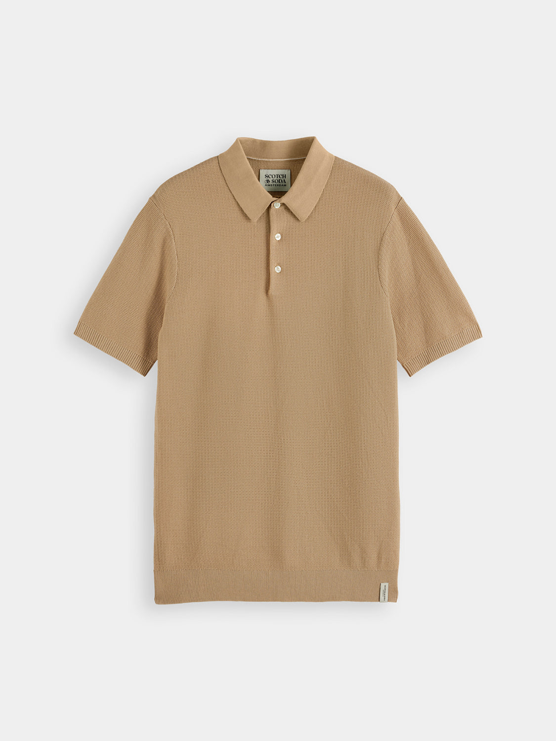 Knitted polo - Scotch & Soda NZ