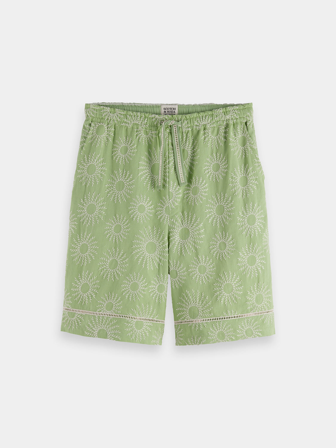 Embroidered shorts - Scotch & Soda NZ