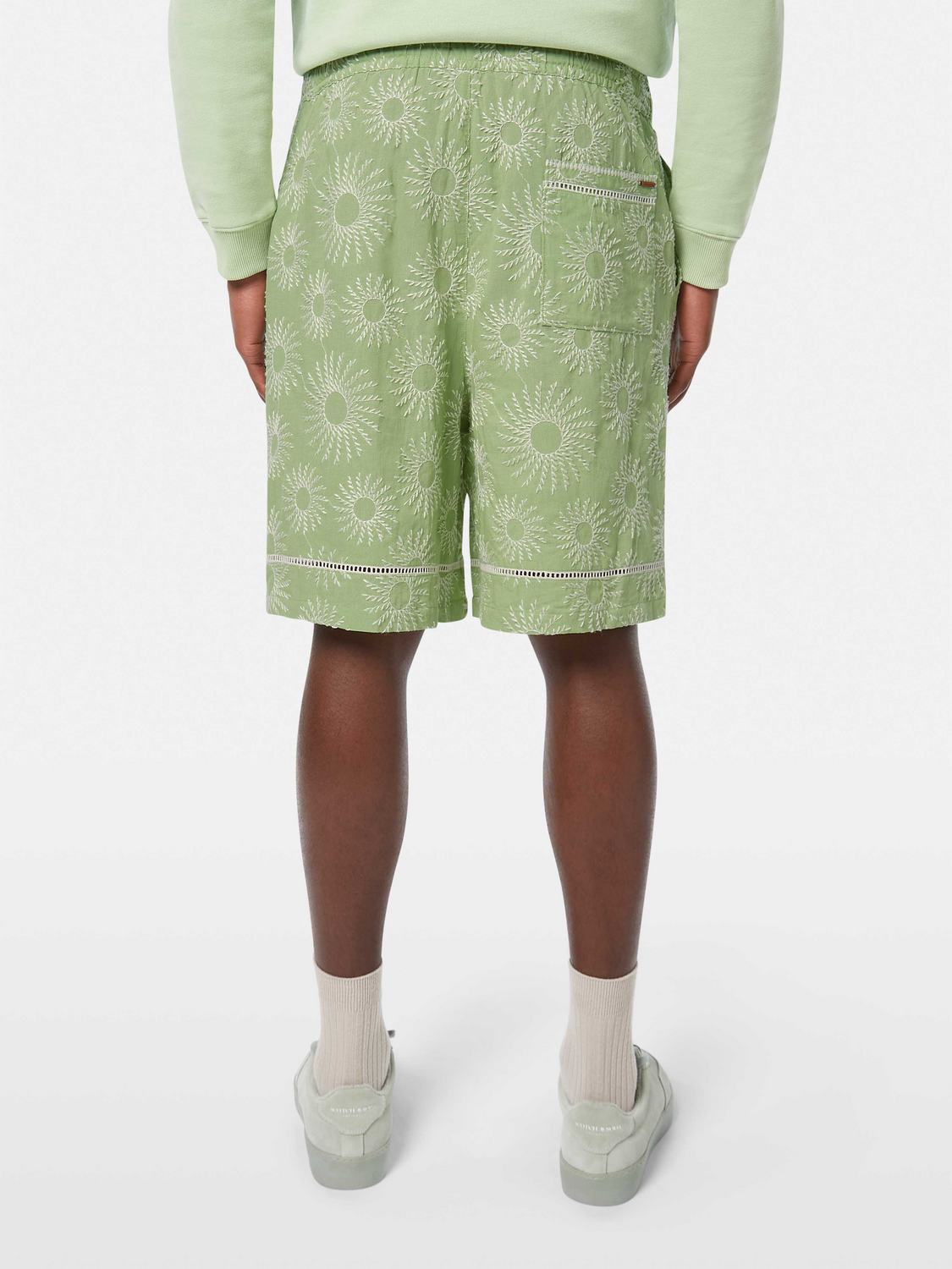 Embroidered shorts - Scotch & Soda NZ