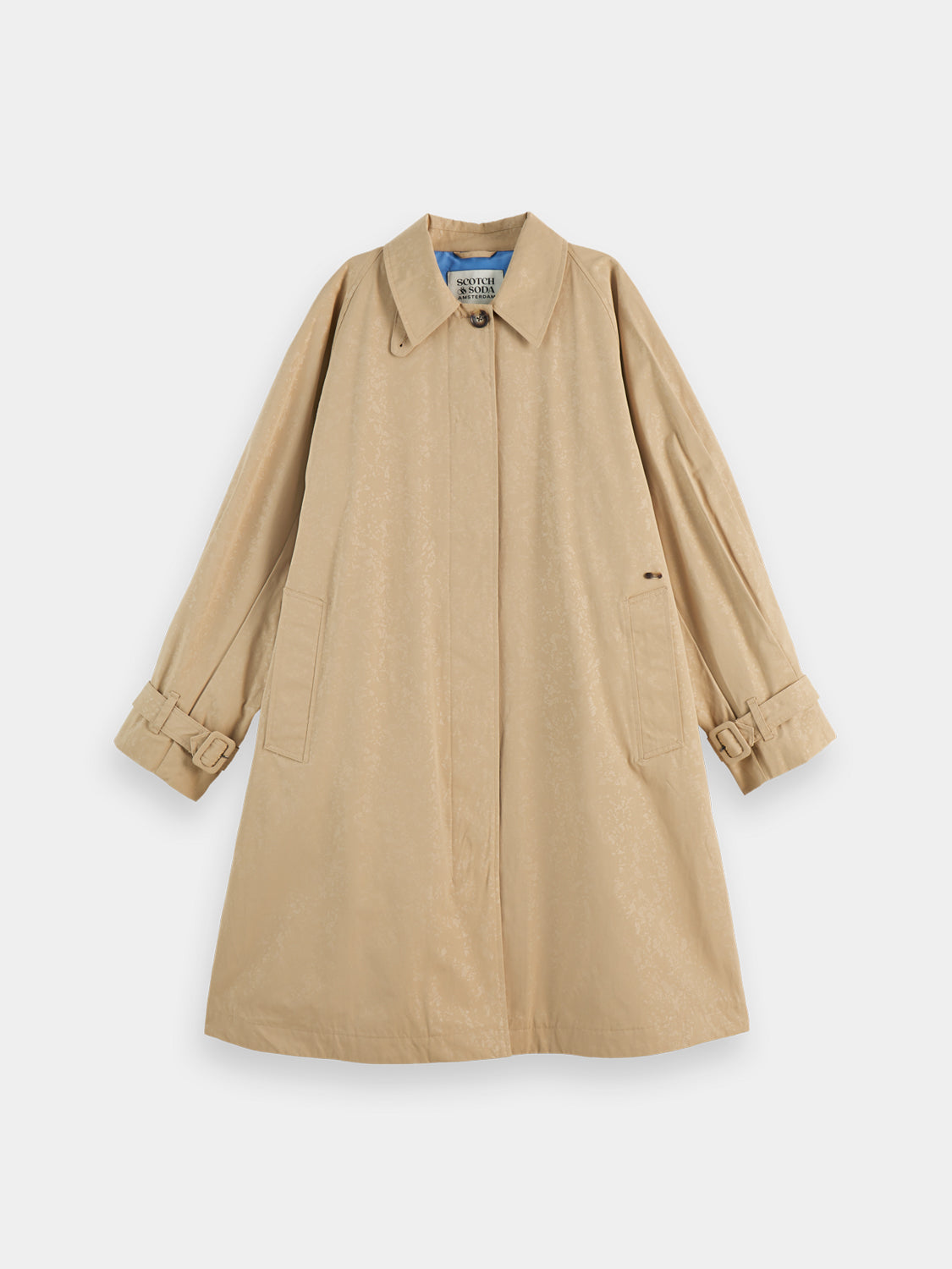 Embossed coat