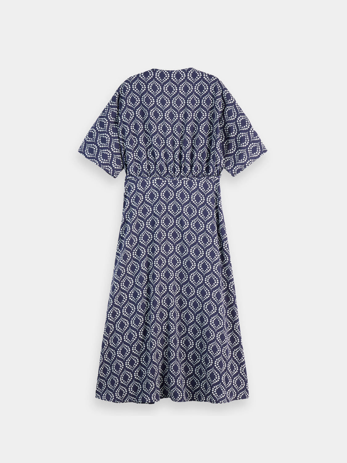 Midi wrap dress