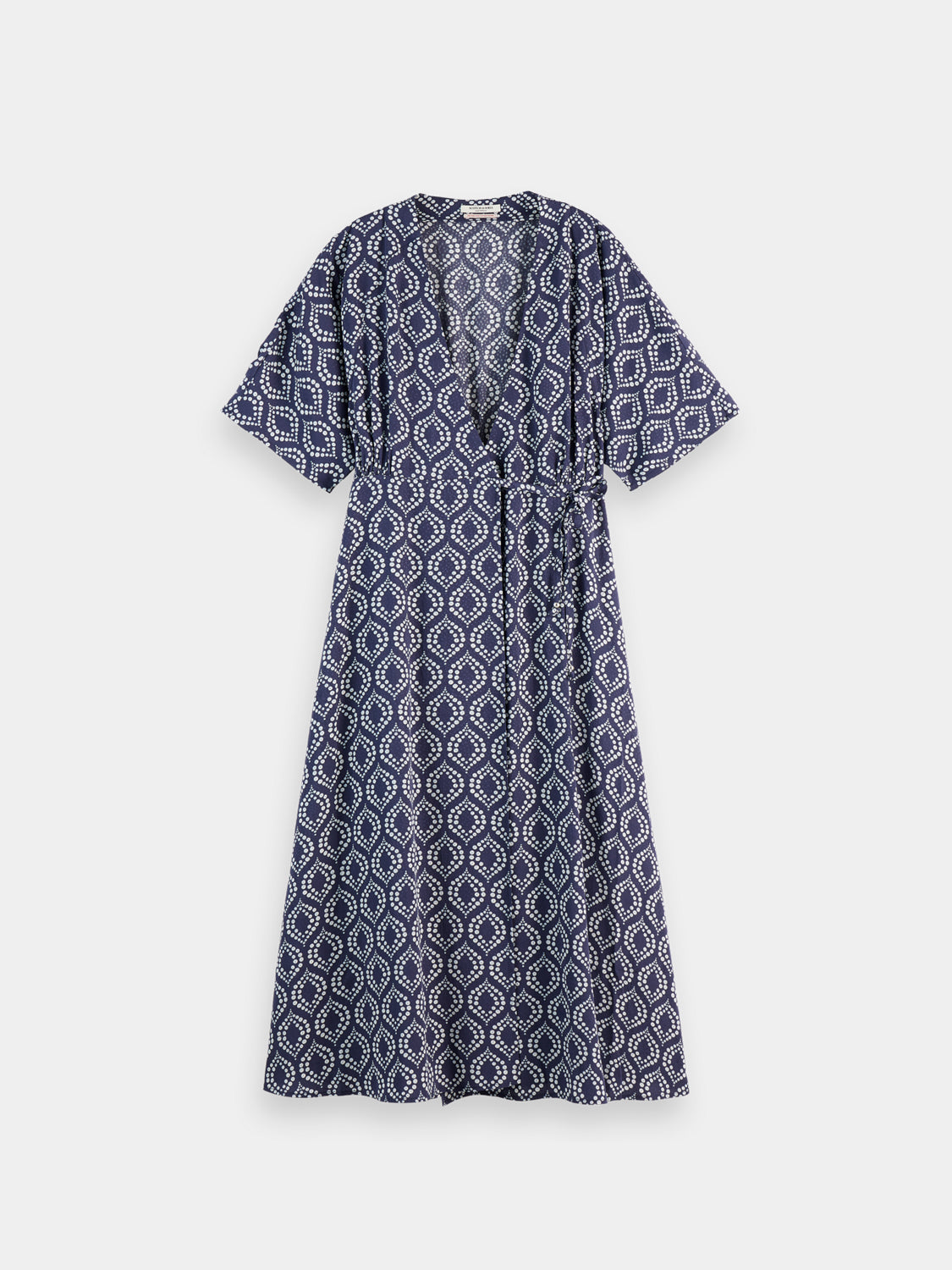 Midi wrap dress