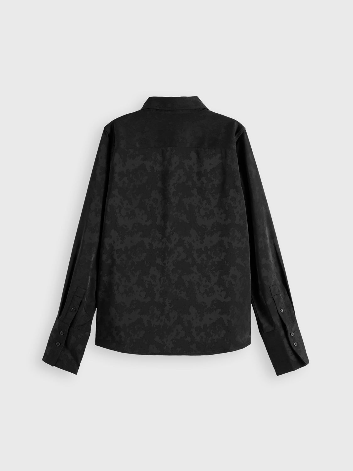 Satin jacquard shirt